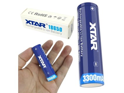 akumulator 18650 liion 36v xtar 3300mah 1 szt z zabezpieczeniem 39a3df3812159