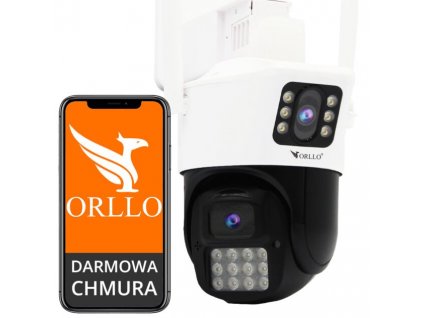 IP kamera Orllo Z19 s dvojitou rýchlosťou vonkajšia Wi-Fi 2Mpx