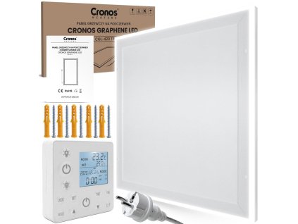 CRONOS Graphene LED IR vykurovací panel CGL-420TP White Cool