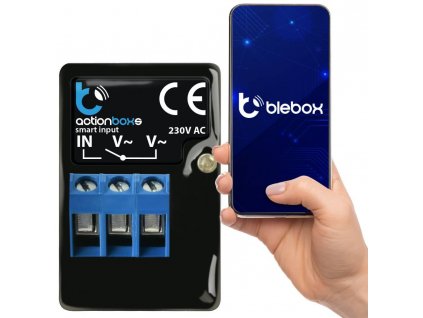 BLEBOX actionBoxS WiFi i/o modul 1x binárny vstup