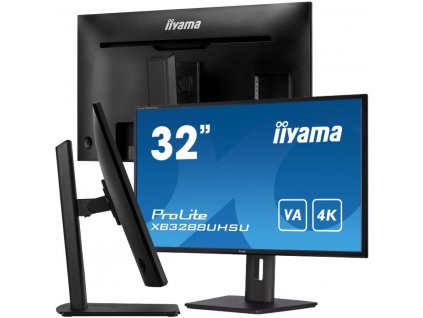 IIYAMA LED monitor XB3288UHSU-B5 VA HDMI DisplayPort USB