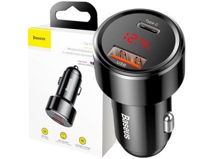 adowarka samochodowa baseus magic ccmlc20c01 45w 5a 1x usba 1x usbc qc 30 e57fb5fb4fa4a