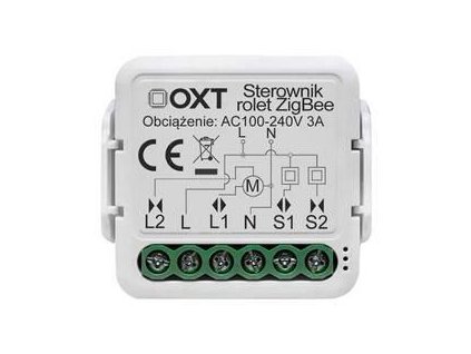 Ovládač roletových systémov OXT mini ZigBee TUYA modul