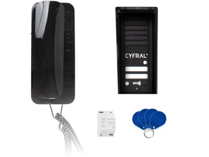 domofon cyfral cosmo 2lokatorki czarna kaseta czarne unifony 8fb9cfbbb3096