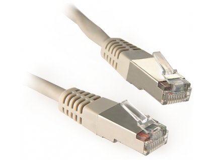 PATCHCORD CAT6 FTP 5M SIVÝ