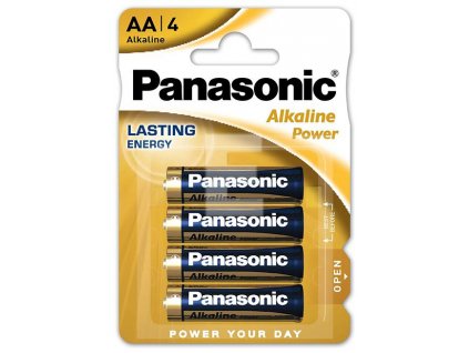 Batérie LR6/4BP (AA) PANASONIC Alcaline (blister so 4 ks)