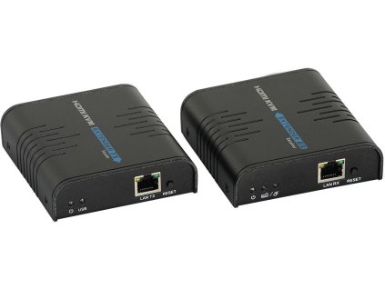 Prevodník signálu HDMI na IP s predlžovačom USB Signál H3613