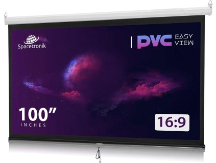 ekran projekcyjny zwijany rcznie 100 169 pvc 10 gain 160 a2105aa0e04c0