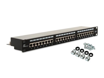 patch panel ftp cat 5e 24 porty pgf 5eftp24 b6 getfort 1