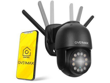 IP kamera Overmax OV-CAMSPOT 4.95 vonkajšia otočná Wi-Fi 4MPx čierna