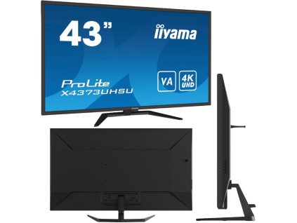 Monitor LED IIYAMA X4373UHSU-B1 43 palcov VA HDMI DisplayPort USB