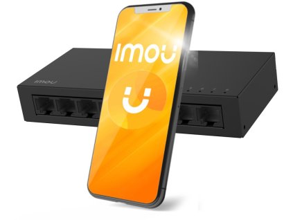 Imou 8-portový prepínač SF108 kovové puzdro 100Mbps