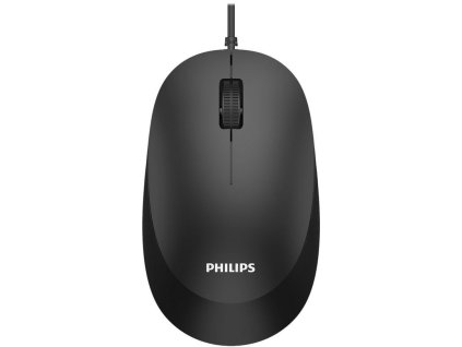 Drôtová myš Philips SPK7207BL čierna