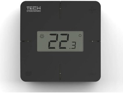 bezprzewodowy regulator pokojowy mechaniczny czarny r8x tech sterowniki c3f33a7db99f9