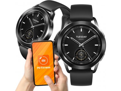 Smart hodinky Xiaomi Watch S3 čierne