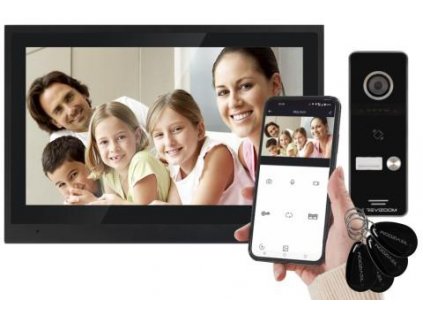 Videotelefón REVIZOOM RM-T402HD BLACK/RC-411HD-C