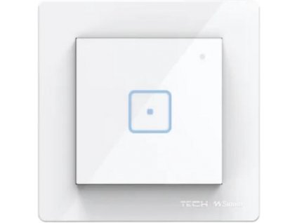 Jednopólový spínač s pevným zapojením biely FS-01M Tech Controls