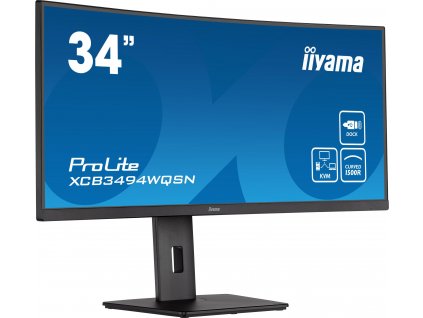 IIYAMA LED monitor XCB3494WQSN-B5 34" VA KVM