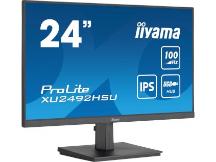 LED monitor IIYAMA XU2492HSU-B6 24" Ultra Slim IPS USB + záruka 24/7