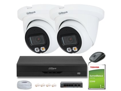 zestaw 2 kamer ip dahua 8mpx ipchdw2849tmsil dysk 1tb f4f9a35bbba5e