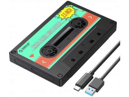 Orico 2580C3-V1-BK-EP SATA 2,5" USB-C 6Gb/s kazeta na disk