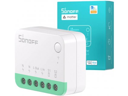 SONOFF Smart Wi-Fi 1-kanálový prepínač MINIR4M Matter