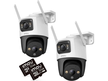 zestaw 2 kamer ip imou cruiser dual 10mp 5mp 5mp z kartami pamici 32gb 0d1796df9ea1a