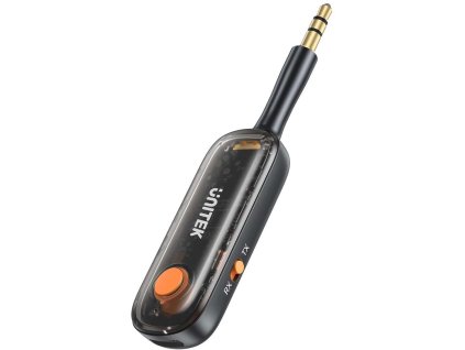 Adaptér Bluetooth 2 v 1 UNITEK 5.3 audio vysielač/prijímač s dosahom 10 m čierny