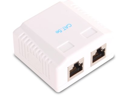 gniazdo natynkowe getfort 2xrj45 kat 5e 1