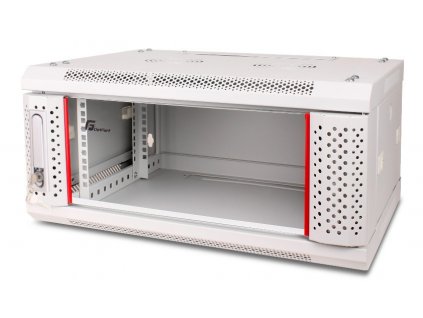 GETFORT 19" RACK 4U 600X450 ZÁVESNÝ ŠEDÝ