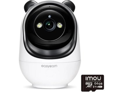 kamera ip easycam wewntrzna obrotowa ec3pt2dlu z kart pamici 64gb d8a0043ddc101