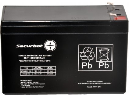 SECURBAT 12V 7Ah batéria