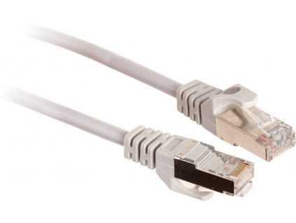 Getfort cat.5e FTP patchcord 3m sivý