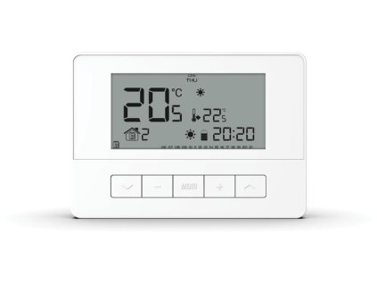 Bezdrôtový izbový ovládač biely T-4.2 Tech controllers