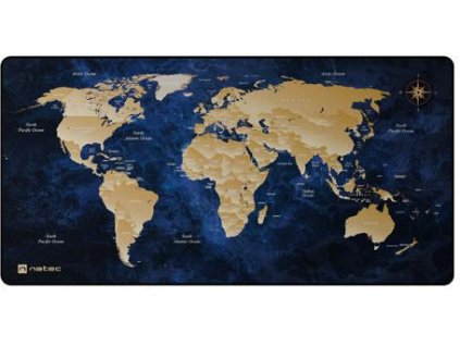 podkadka pod mysz natec world deep blue 800x400mm b24204db7e955