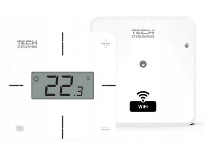 Bezdrôtový izbový ovládač biely T-2x Wi-Fi Tech controllers
