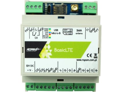 ROPAM Basic4G-D4M LTE notifikačný a riadiaci modul (2G/4G)