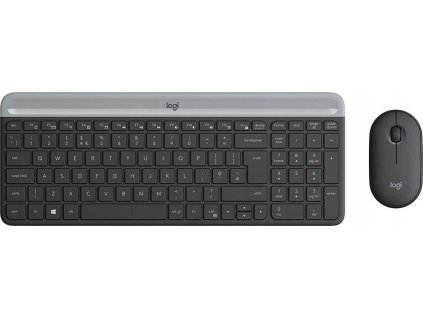 Súprava klávesnice a myši Logitech MK470 Graphite