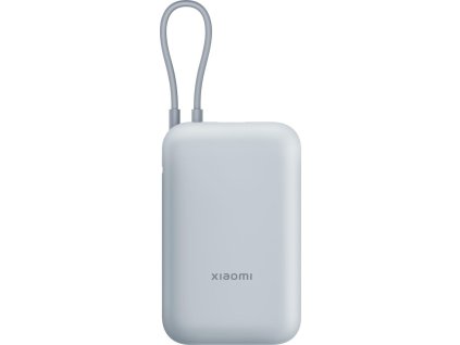 Powerbanka Xiaomi 10000 mAh so zabudovaným káblom USB-C ľadovo modrá