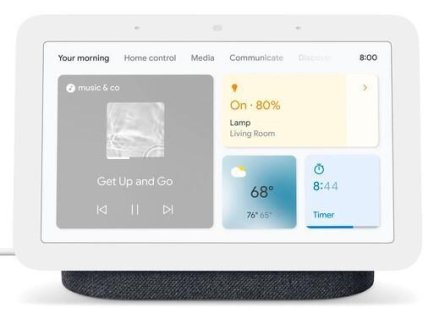 Google Nest Hub s Google Assistant (2.gen) Charcoal