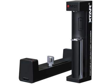 Valcová nabíjačka lítium-iónových batérií Xtar MC1 USB-C