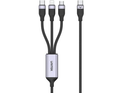 unitek przewd adujcy usb 3 w 1 czarny 66e537750a9d9