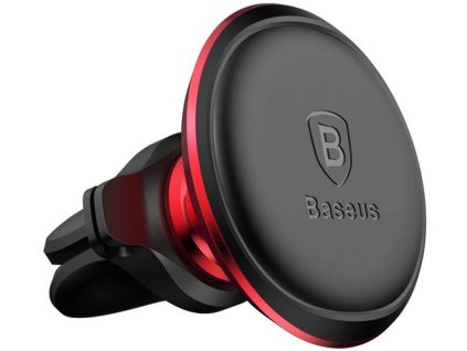 uchwyt magnetyczny do samochodu na kratk wentylacyjn baseus overseas edition czerwony 149260 8971ce532bec2