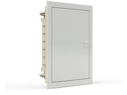 PLASTOVÝ INŠTALAČNÝ OTVOR S KOVOVÝMI DVIERKY, zapustený, IP40, 2 rady, 24 modulov Noark PMF 24 107102