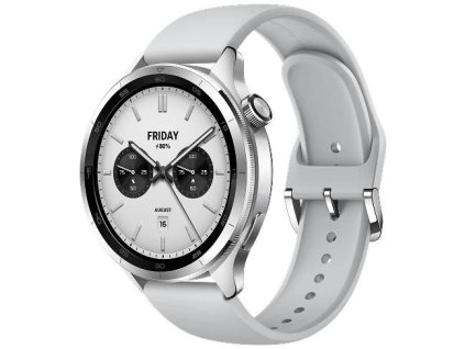 Smart hodinky Xiaomi Watch S4 strieborné