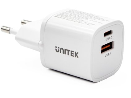unitek adowarka sieciowa 1x usba 1x usbc qc pc 30 33w biaa 634fec8671598