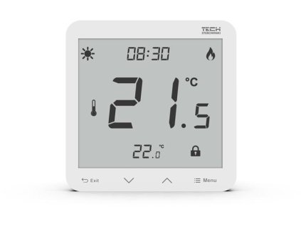 Káblový dvojstavový izbový regulátor ST-297z v3 Tech controllers