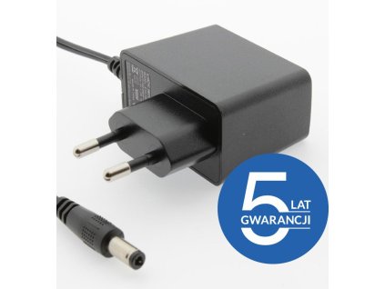 zasilacz wtyczkowy espe 12v 1a 12w wtyk prosty 21x55mm 5 lat gw 3c7b6806d90c1