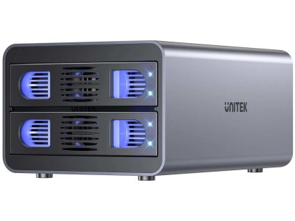 unitek obudowa raid do dysku sata 2535 4 tryby 40tb 5gbs 99ae3497f7bf9