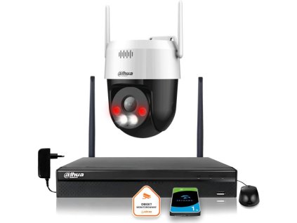 Dahua IP monitorovacia súprava Bezdrôtová 5MPx kamera P5AE-PV a DVR s 1TB